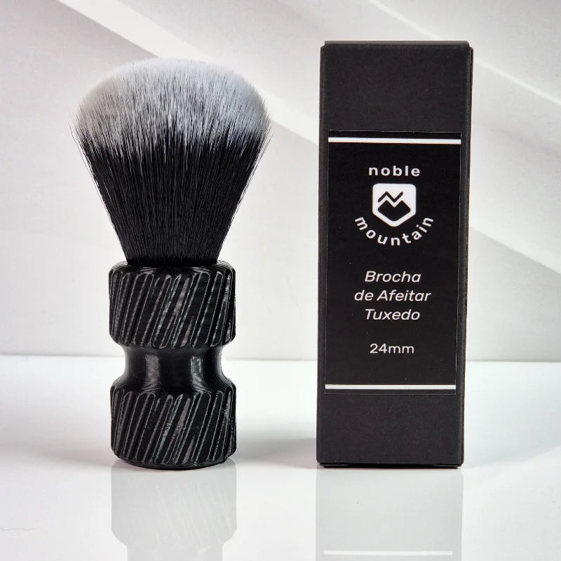 Noble Mountain Brocha de Afeitar Tuxedo - 24mm