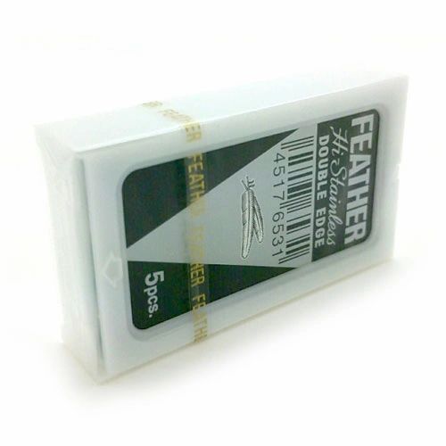 Feather Hi-Stainless Hojas de Afeitar (5)