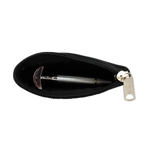 RazoRock - Funda de cuero para máquina de afeitar
