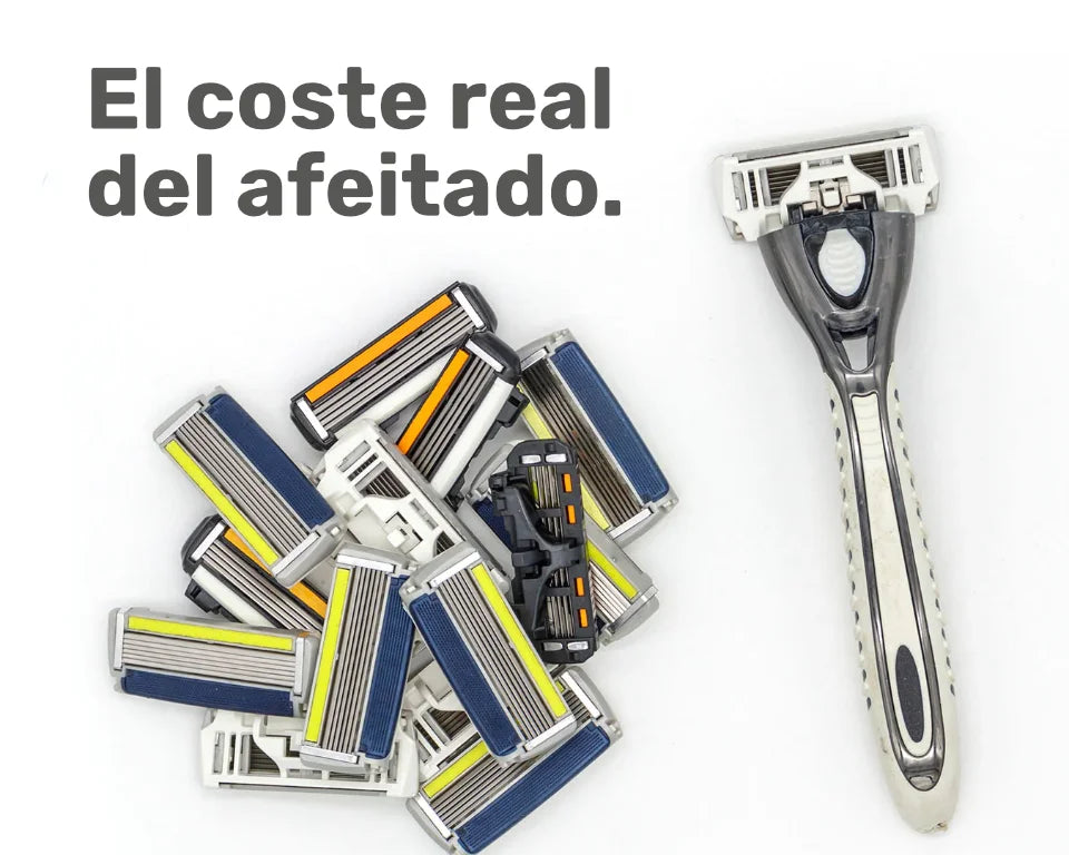El verdadero costo de afeitarse