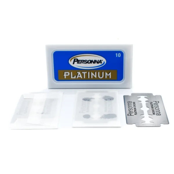 Personna Blue (Platinum) Hojas de Afeitar (10 hojas)