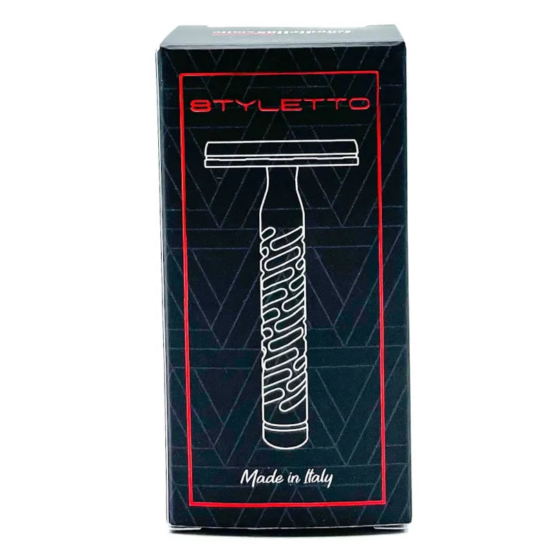 Goodfellas' Smile Styletto Roja - Máquina de Afeitar de Aluminio