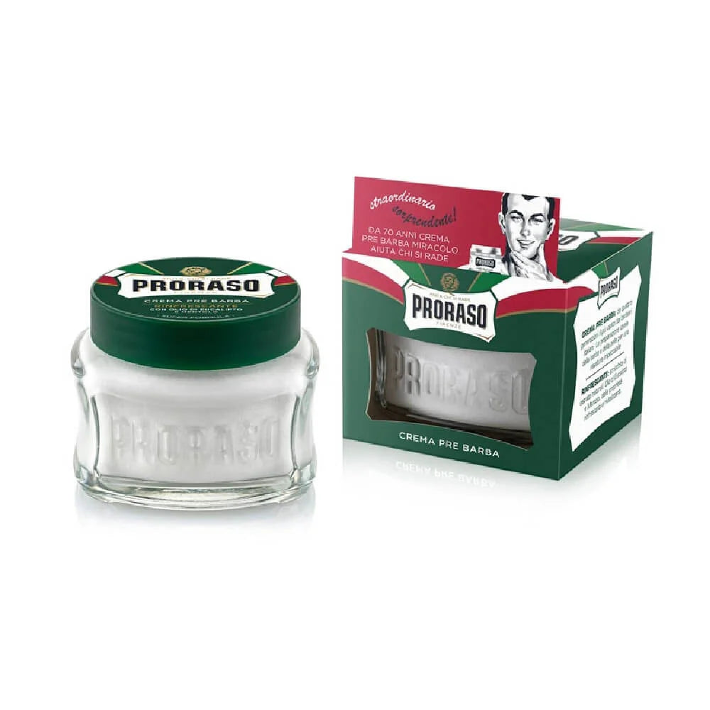 Proraso Crema Pre-Afeitado Verde (Refrescante)