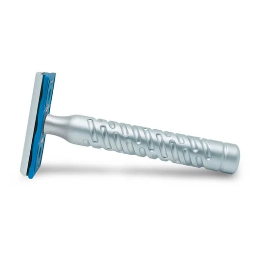 Goodfellas' Smile Styletto Azul - Máquina de Afeitar de Aluminio