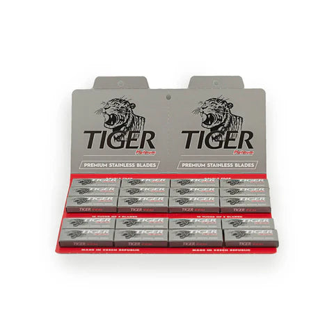 Tiger Platinum Premium Stainless Hojas de Afeitar (100)