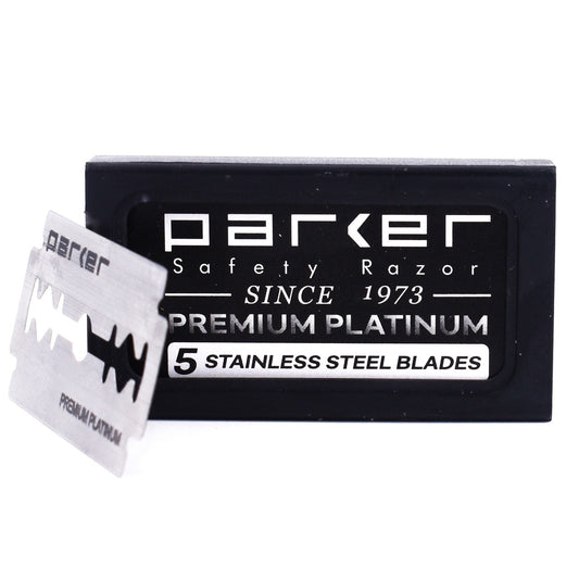 Parker Razor Hojas Doble Filo Premium Platinum (5)