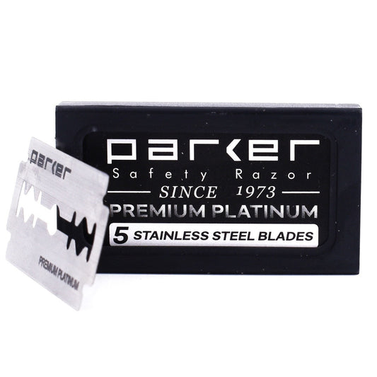 Parker Razor Hojas Doble Filo Premium Platinum (100)