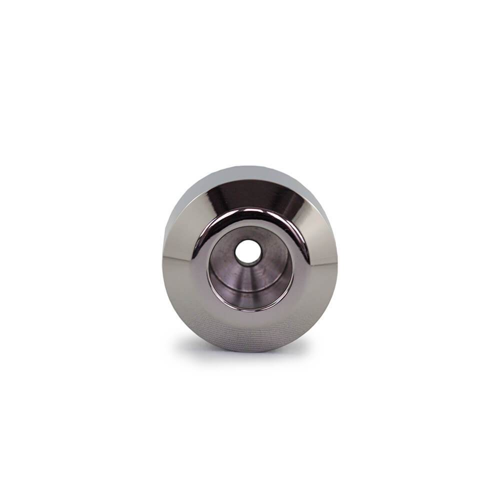 RazoRock Pedestal de acero inoxidable pulido