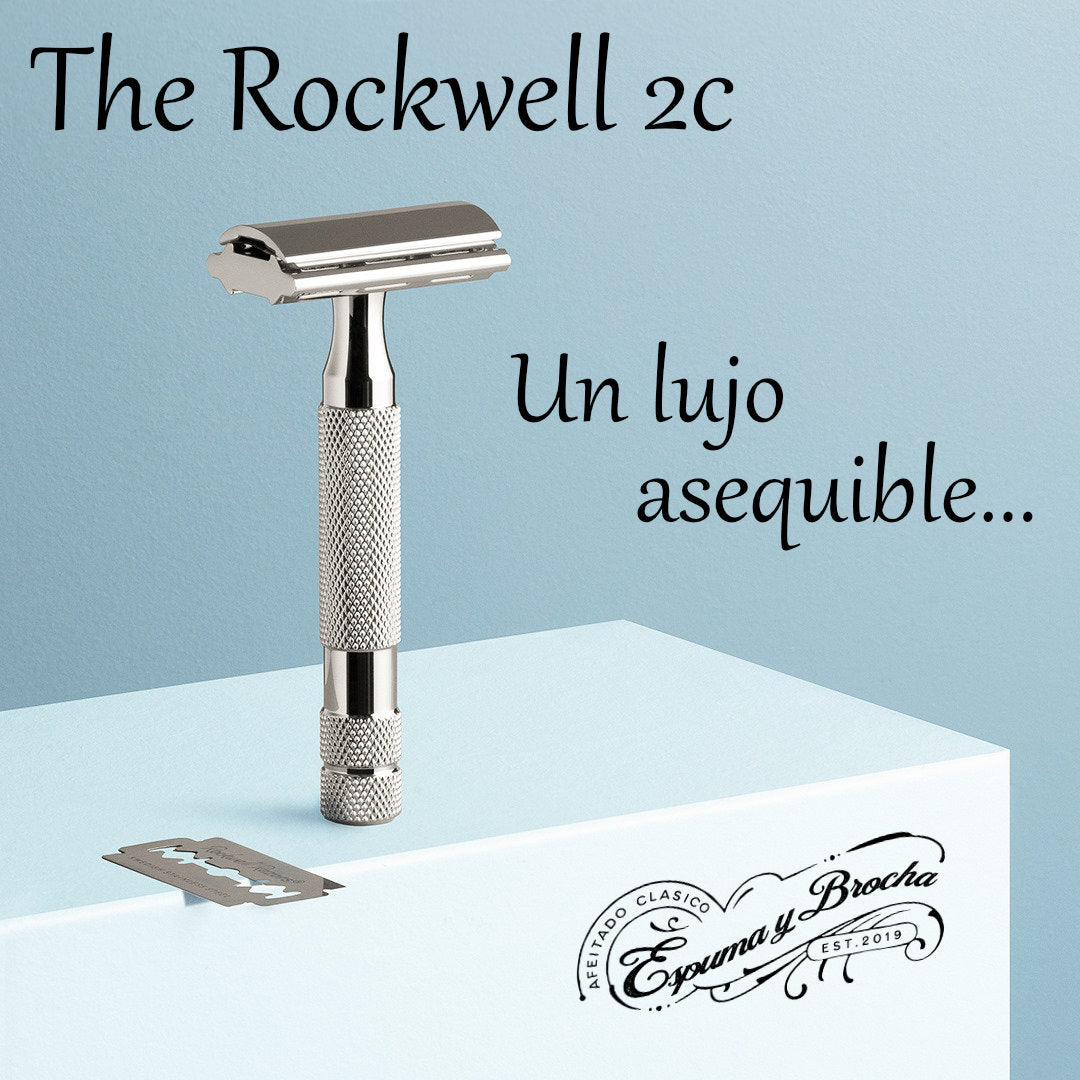 Rockwell 2C Maquina de Afeitar con 2 niveles de eficiencia