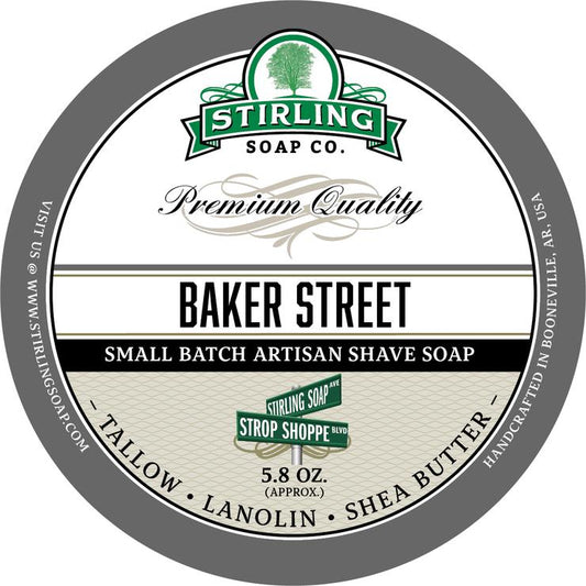 Stirling - Jabón de Afeitar de Primera - Baker Street