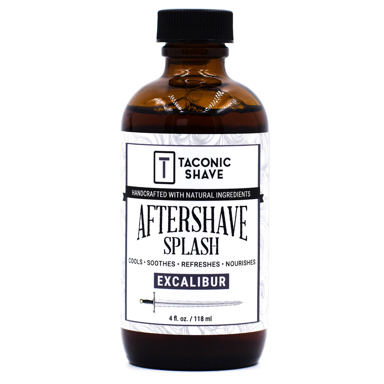 Taconic Shave Botanical Aftershave Splash - Excalibur - 4 Onzas