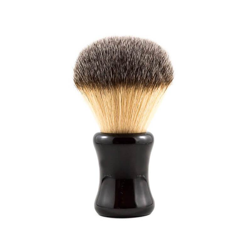 RazoRock Big Bruce Brocha de Afeitar Sintética Plissoft 26mm, con soporte - Espuma y Brocha