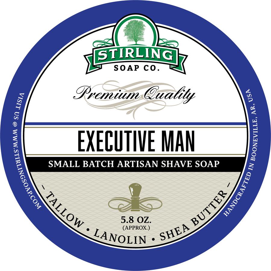 Stirling - Jabón de Afeitar de Primera - Executive Man