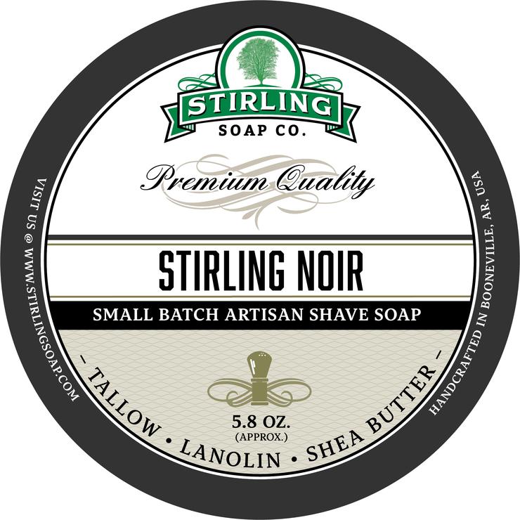 Stirling - Jabón de Afeitar de Primera - Stirling Noir